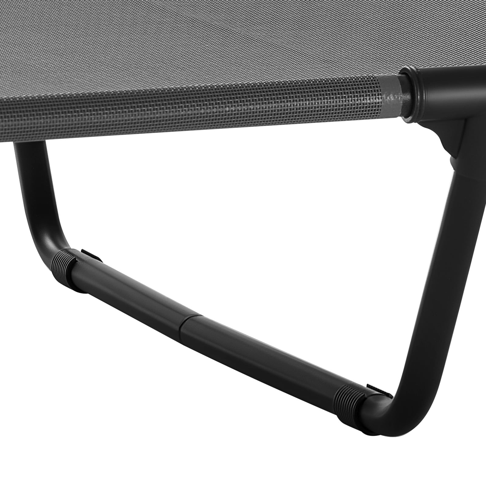Raised Dog Bed For Large Dogs Portable Metal Frame Pet Cot_voghion.com